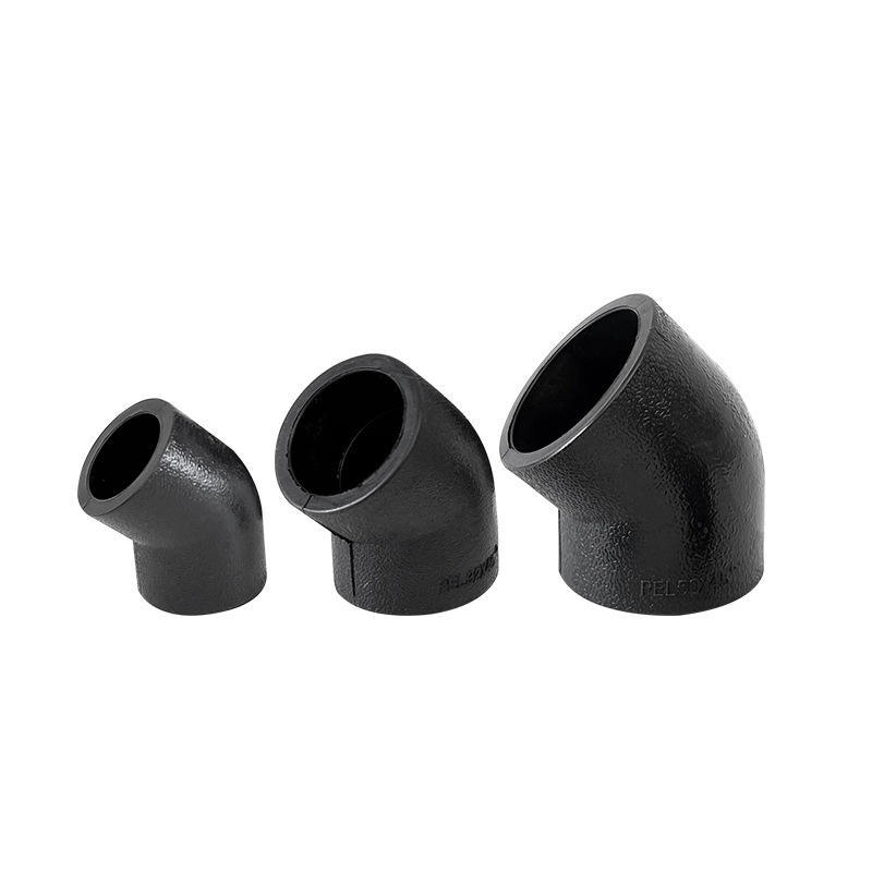 HDPE Pipe Fittings Injection Socket Fusion Elbow PE Pipe Elbow 45 Degree For Water Supply and  Irrigation,Yuhan,HDPE Pipe Fittings Injection Socket Fusion Elbow PE Pipe Elbow 45 Degree For Water Supply and  Irrigation