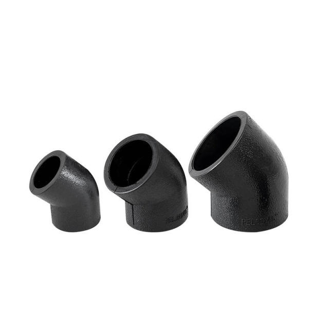 HDPE Pipe Fittings Injection Socket Fusion Elbow PE Pipe Elbow 45 Degree For Water Supply and  Irrigation,Yuhan,HDPE Pipe Fittings Injection Socket Fusion Elbow PE Pipe Elbow 45 Degree For Water Supply and  Irrigation