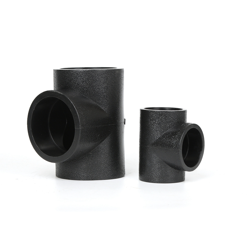 100% New Material HDPE Pipe Hot Melt Connection Equal Tee Pipe Fittings Healthy Environmentally,Yuhan,100% New Material HDPE Pipe Hot Melt Connection Equal Tee Pipe Fittings Healthy Environmentally