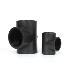 100% New Material HDPE Pipe Hot Melt Connection Equal Tee Pipe Fittings Healthy Environmentally,Yuhan,100% New Material HDPE Pipe Hot Melt Connection Equal Tee Pipe Fittings Healthy Environmentally