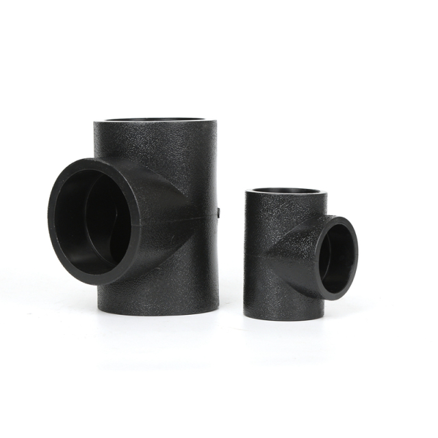 100% New Material HDPE Pipe Hot Melt Connection Equal Tee Pipe Fittings Healthy Environmentally,Yuhan,100% New Material HDPE Pipe Hot Melt Connection Equal Tee Pipe Fittings Healthy Environmentally
