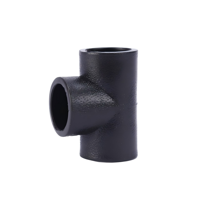 100% New Material HDPE Pipe Hot Melt Connection Equal Tee Pipe Fittings Healthy Environmentally,Yuhan,100% New Material HDPE Pipe Hot Melt Connection Equal Tee Pipe Fittings Healthy Environmentally