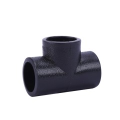 100% New Material HDPE Pipe Hot Melt Connection Equal Tee Pipe Fittings Healthy Environmentally,Yuhan,100% New Material HDPE Pipe Hot Melt Connection Equal Tee Pipe Fittings Healthy Environmentally