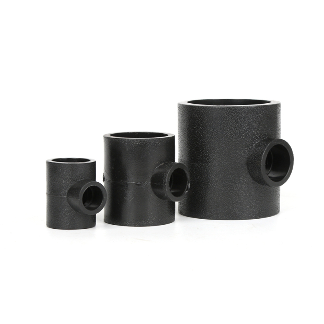 Manufacturer PE Socket Fusion Fittings HDPE Reducing Tee Plastic Plumbing Accessory,Yuhan,Manufacturer PE Socket Fusion Fittings HDPE Reducing Tee Plastic Plumbing Accessory