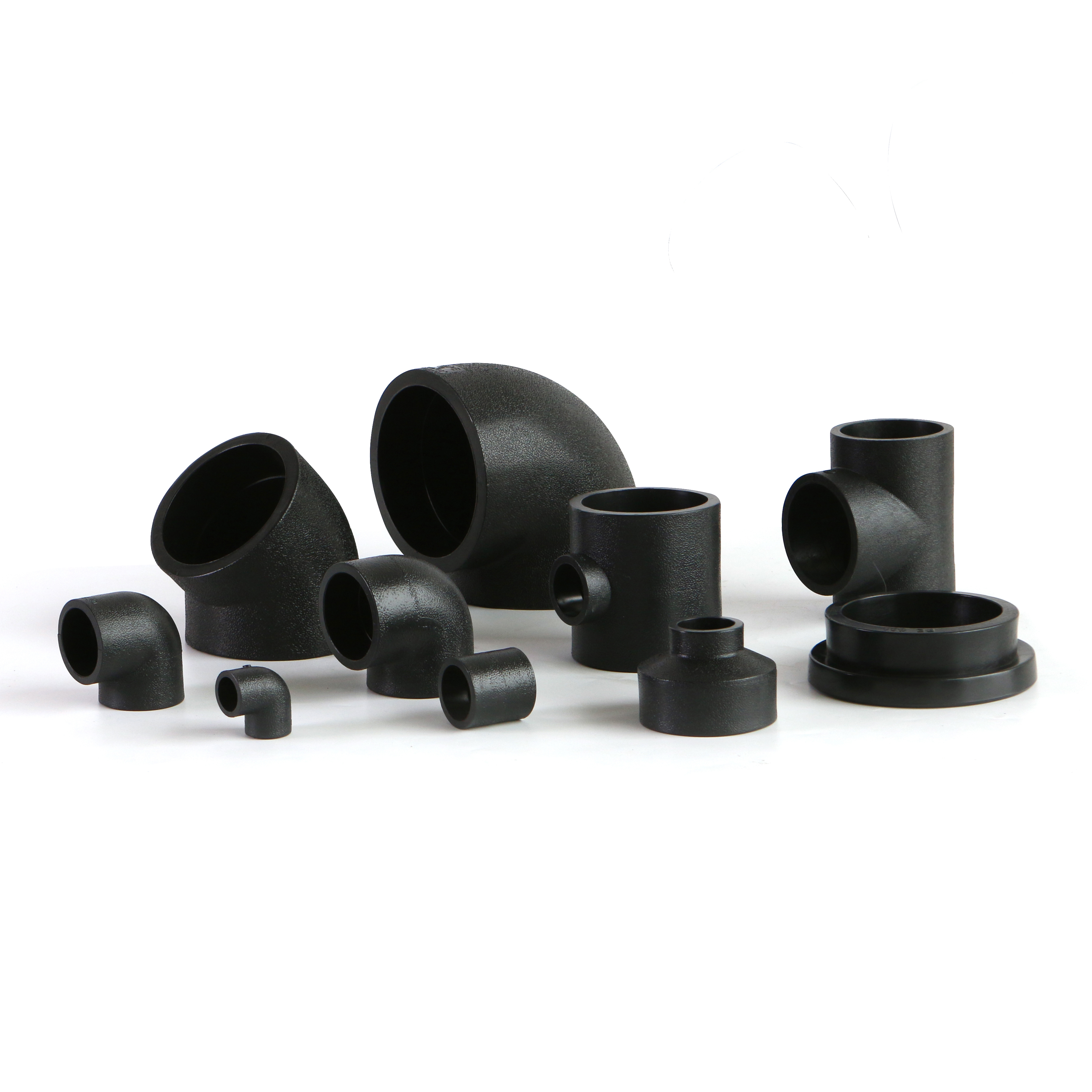 Plumbing Materials Pn16 HDPE Pipe Fittings Hdpe Elbow PE100 Plastic Socket Fusion Equal Tee HDPE Reducer,Yuhan,Plumbing Materials Pn16 HDPE Pipe Fittings Hdpe Elbow PE100 Plastic Socket Fusion Equal Tee HDPE Reducer