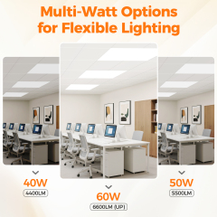 Bulk 2x4 LED Flat Panel Light - Tunable 4CCT