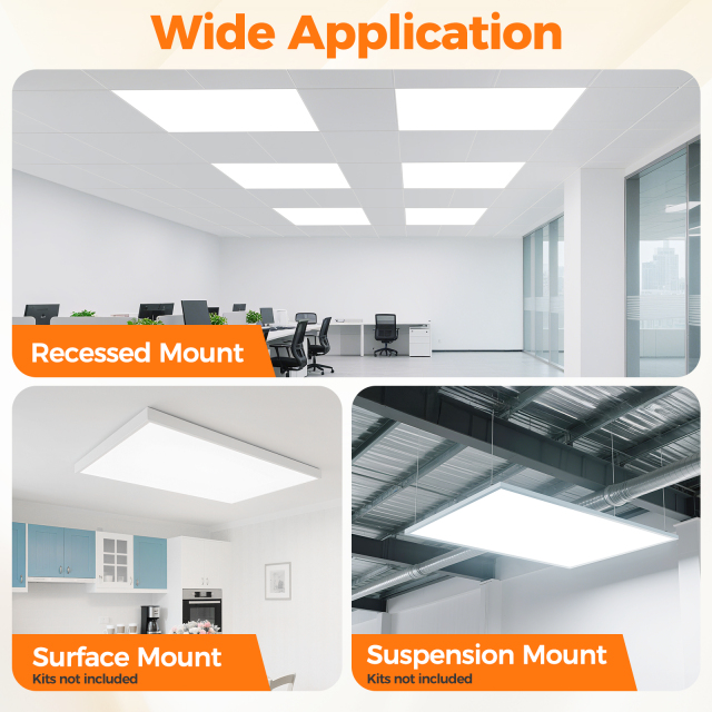 Bulk 2x4 LED Flat Panel Light - Tunable 4CCT