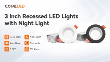 4 Inch LED Recessed Light with Night Light Manufacturer