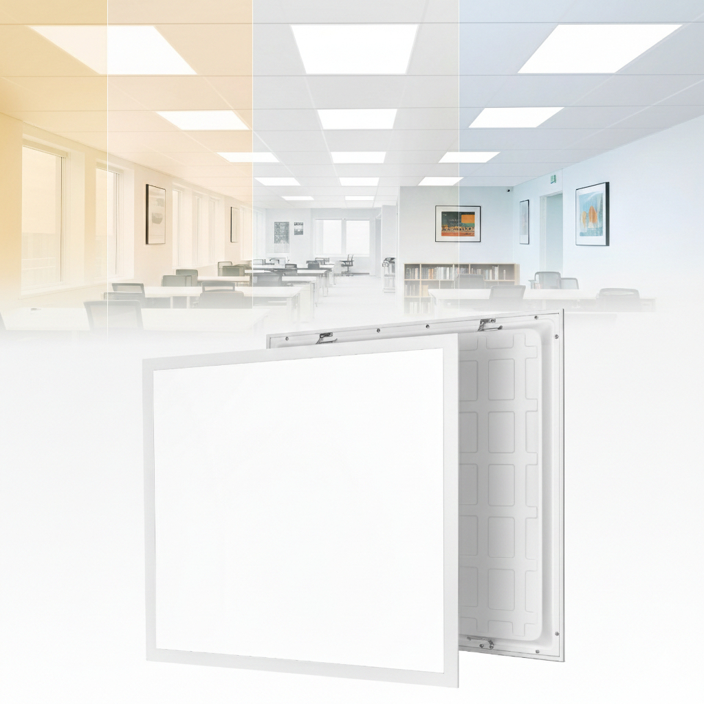 Commercial Grade 2x2 LED Flat Panel Light  4CCT