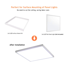 Wholesale 2x2 LED Panel Surface Mount Kit Manufacturer | OEM