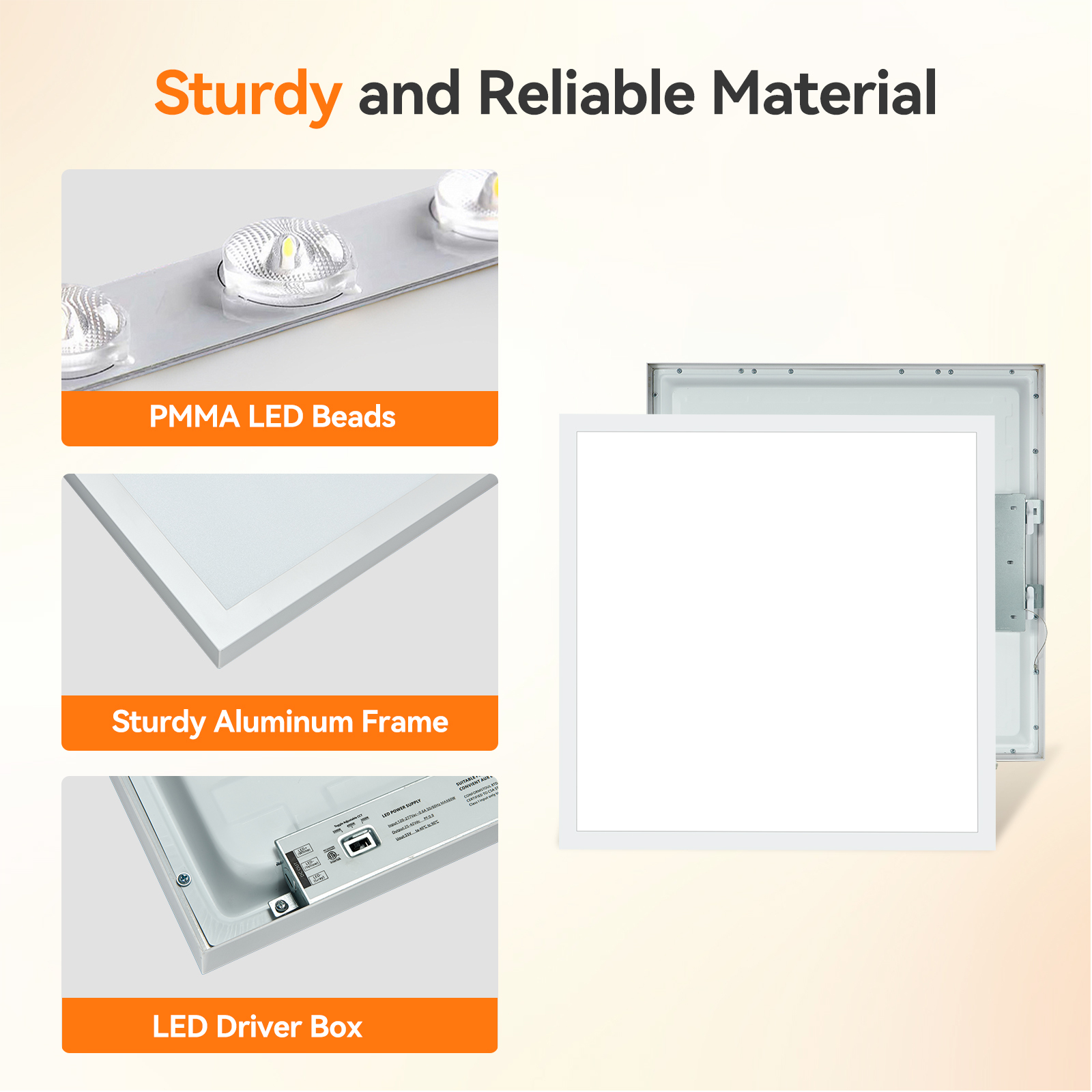 Wholesale 2x2 Surface Mount LED Panel Light Supplier