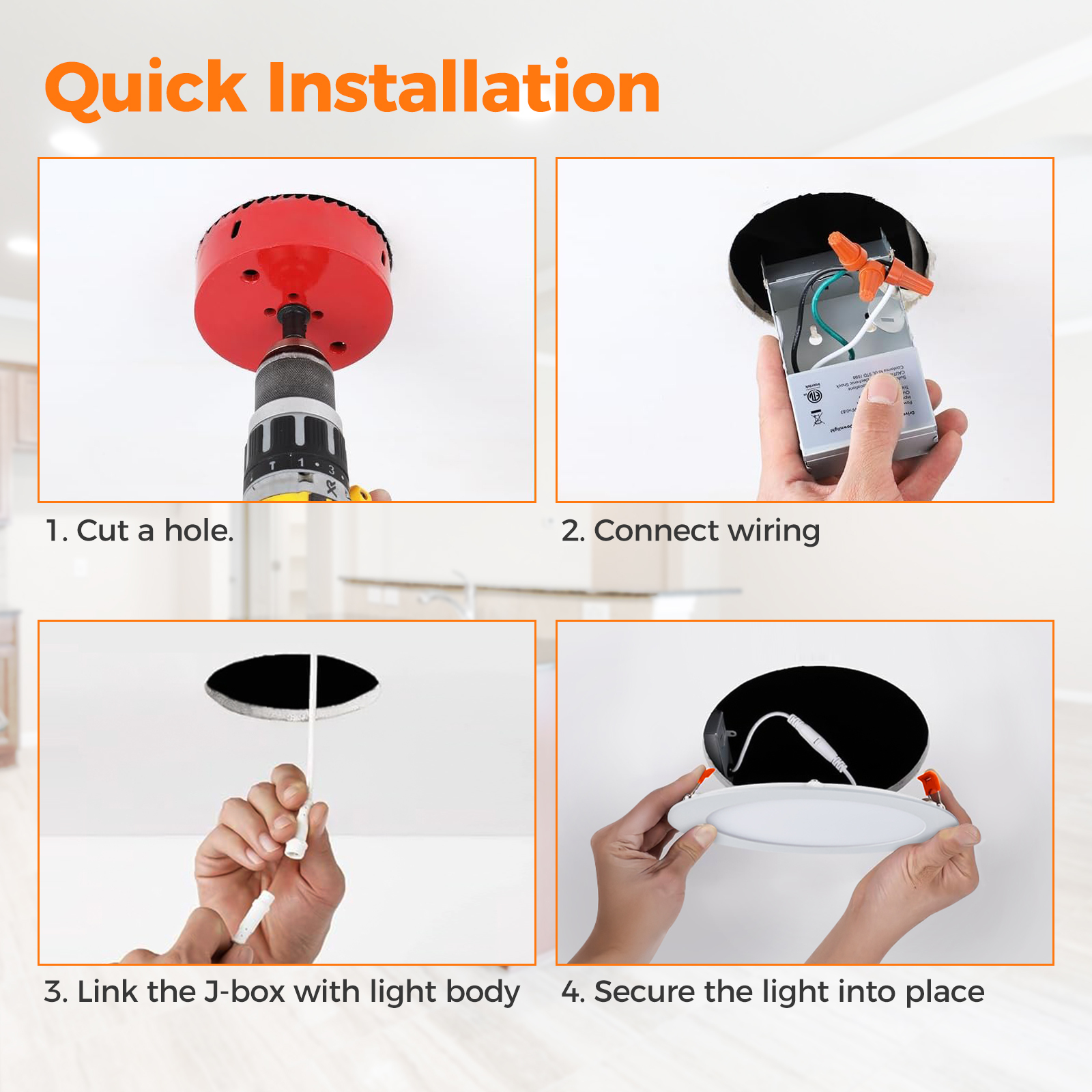 Wholesale 6 Inch LED Recessed Lighting  Manufacturer