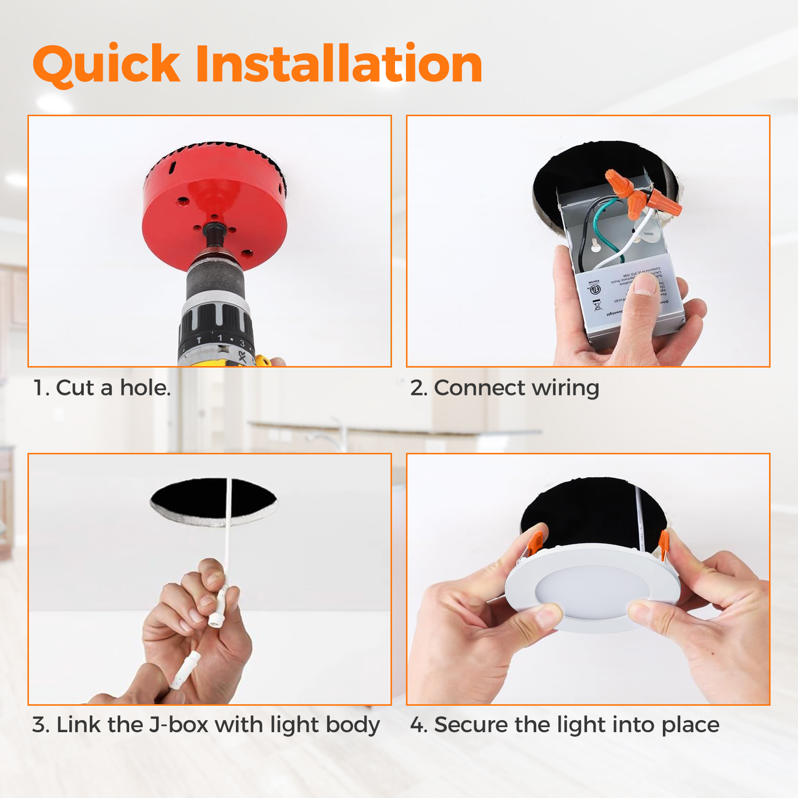 4 Inch Canless LED Recessed Lighting  Manufacturer