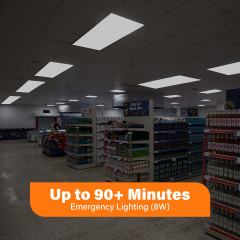 2x4 LED Flat Panel with Emergency Driver | OEM Manufacturer