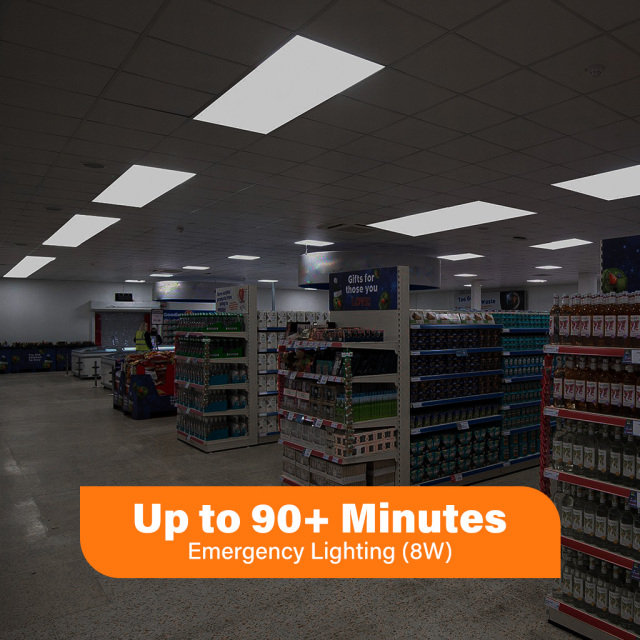 2x4 LED Flat Panel with Emergency Driver | OEM Manufacturer