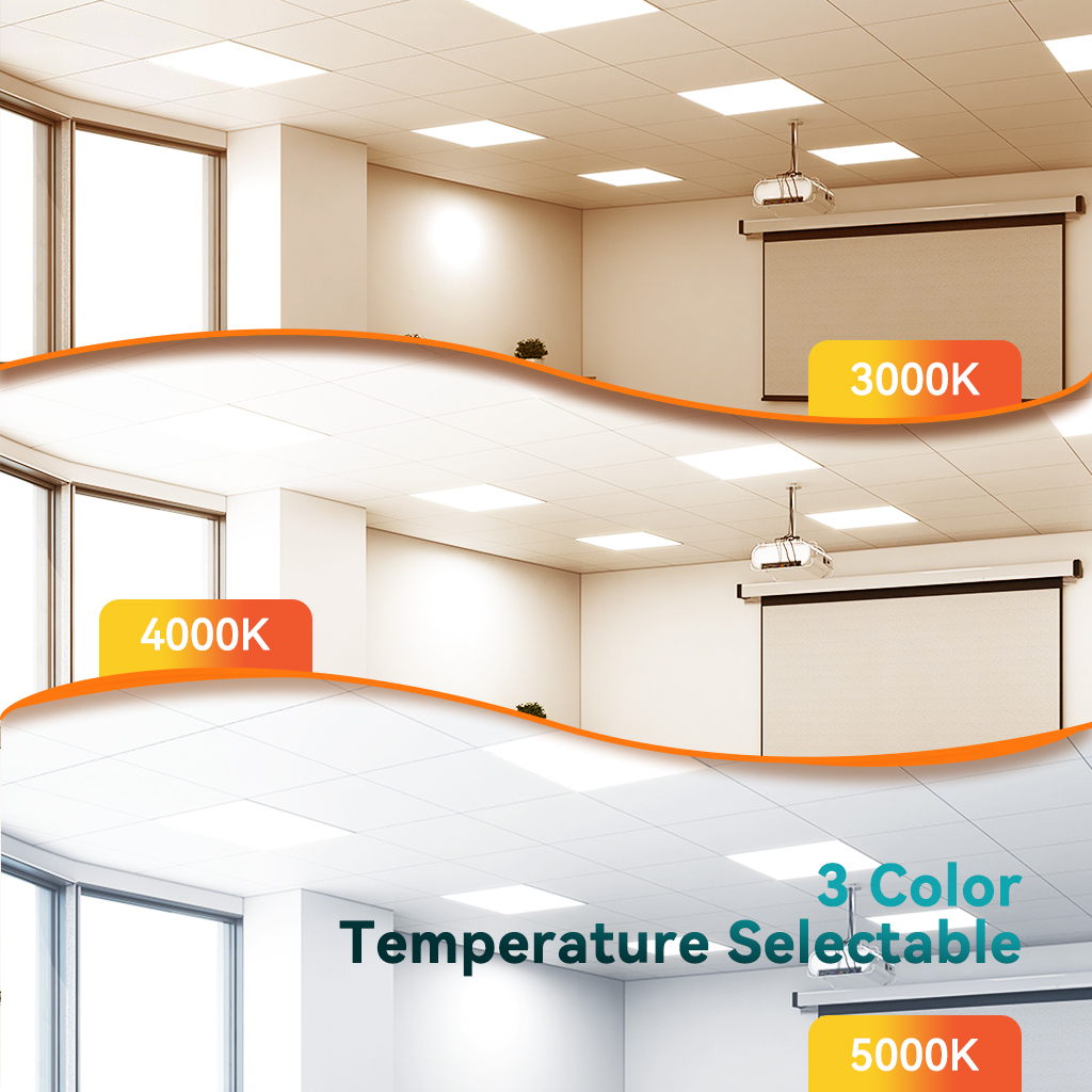 2x2 LED Flat Panel with Emergency Driver | OEM Factory