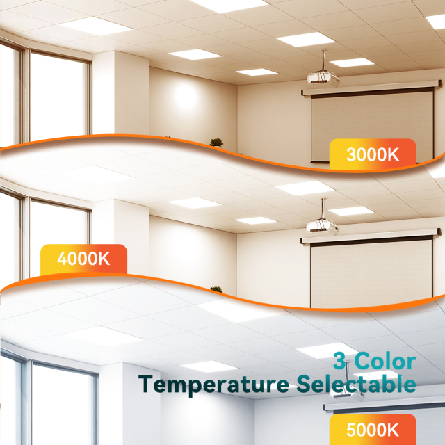 2x2 LED Flat Panel with Emergency Driver | OEM Factory