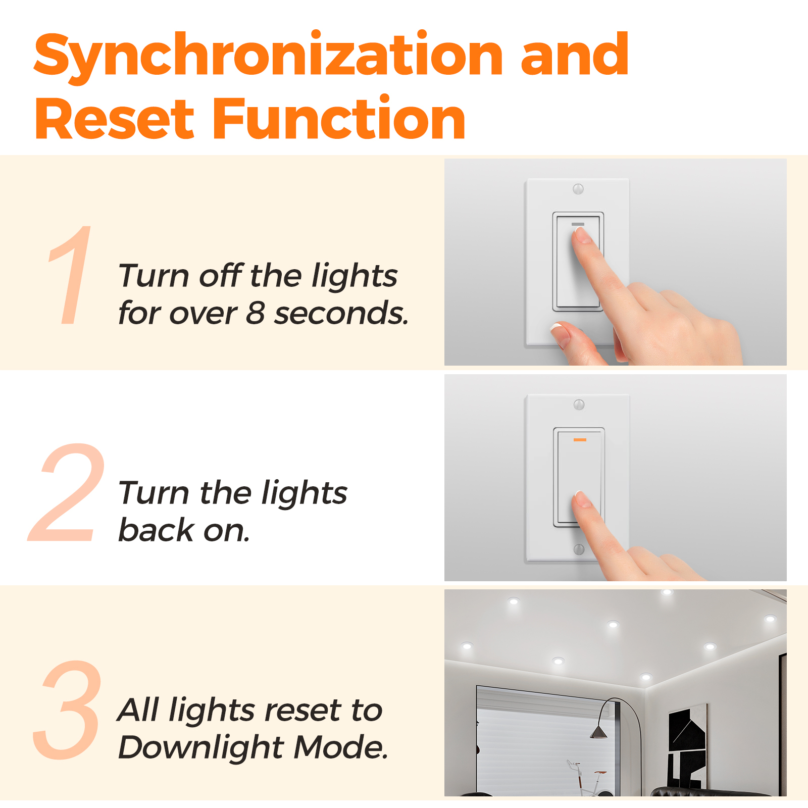 Wholesale 3" LED Recessed Light with Night Light Supplier