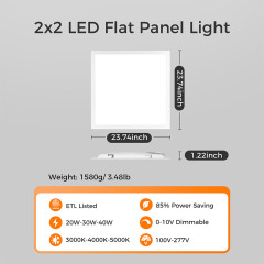 China LED Flat Panel Lighting Manufacturers Factory
