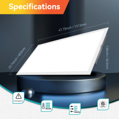 2x4 LED Flat Panel with Emergency Driver | OEM Manufacturer