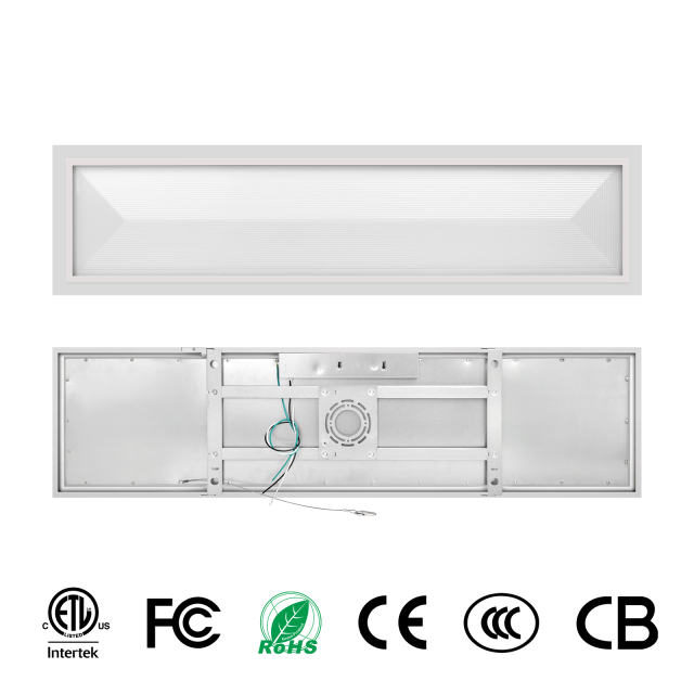 1x4 LED Surface Mount Panel Light with Night Light