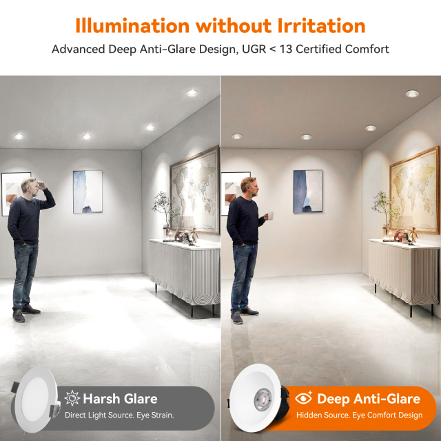 4 Inch Anti Glare Recessed Spotlight Manufacturer