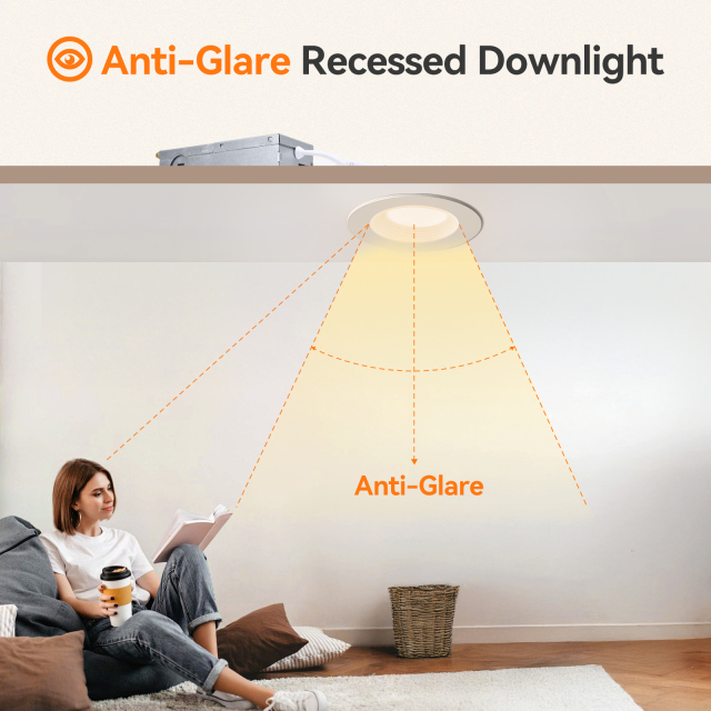 4 Inch LED Recessed Light with Night Light Manufacturer