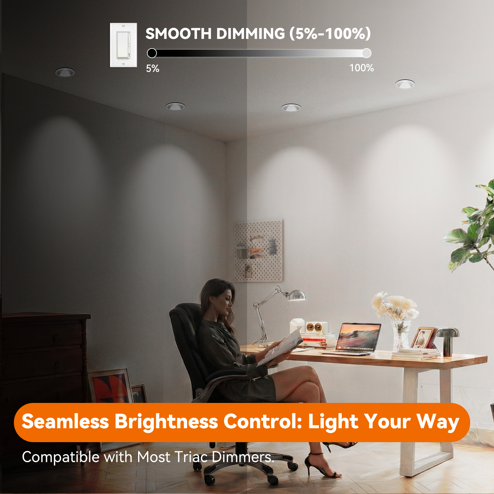 4 Inch Anti Glare Recessed Spotlight Manufacturer