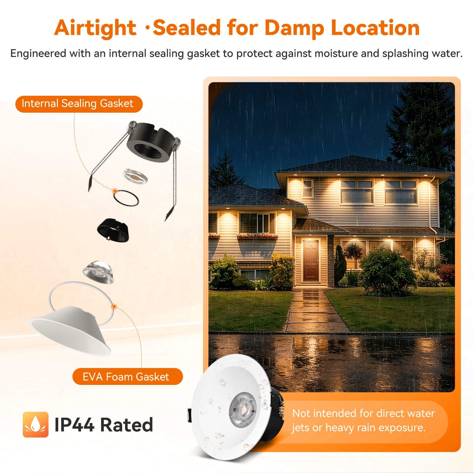 4 Inch Anti Glare Recessed Spotlight Manufacturer