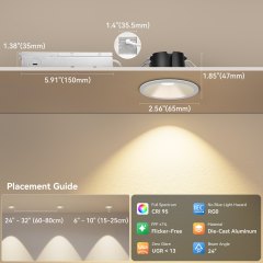Best 2 Inch Anti Glare COB Recessed LED Spot Light Factory
