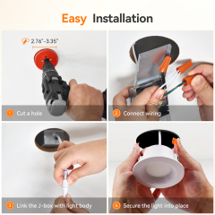 4 Inch LED Recessed Light with Night Light Manufacturer