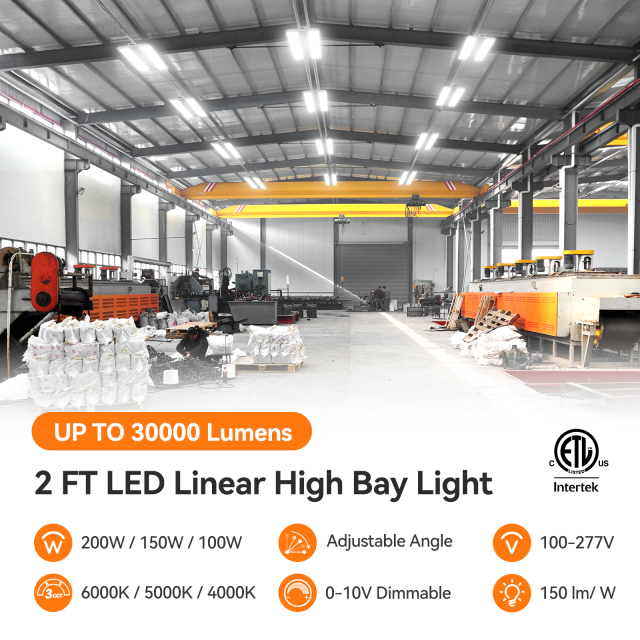 China Linear High Bay LED Light Fixtures Manufacturer DLC