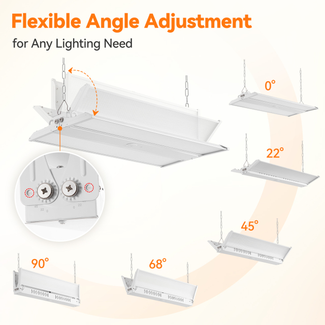 China Linear High Bay LED Light Fixtures Suppliers  | DLC