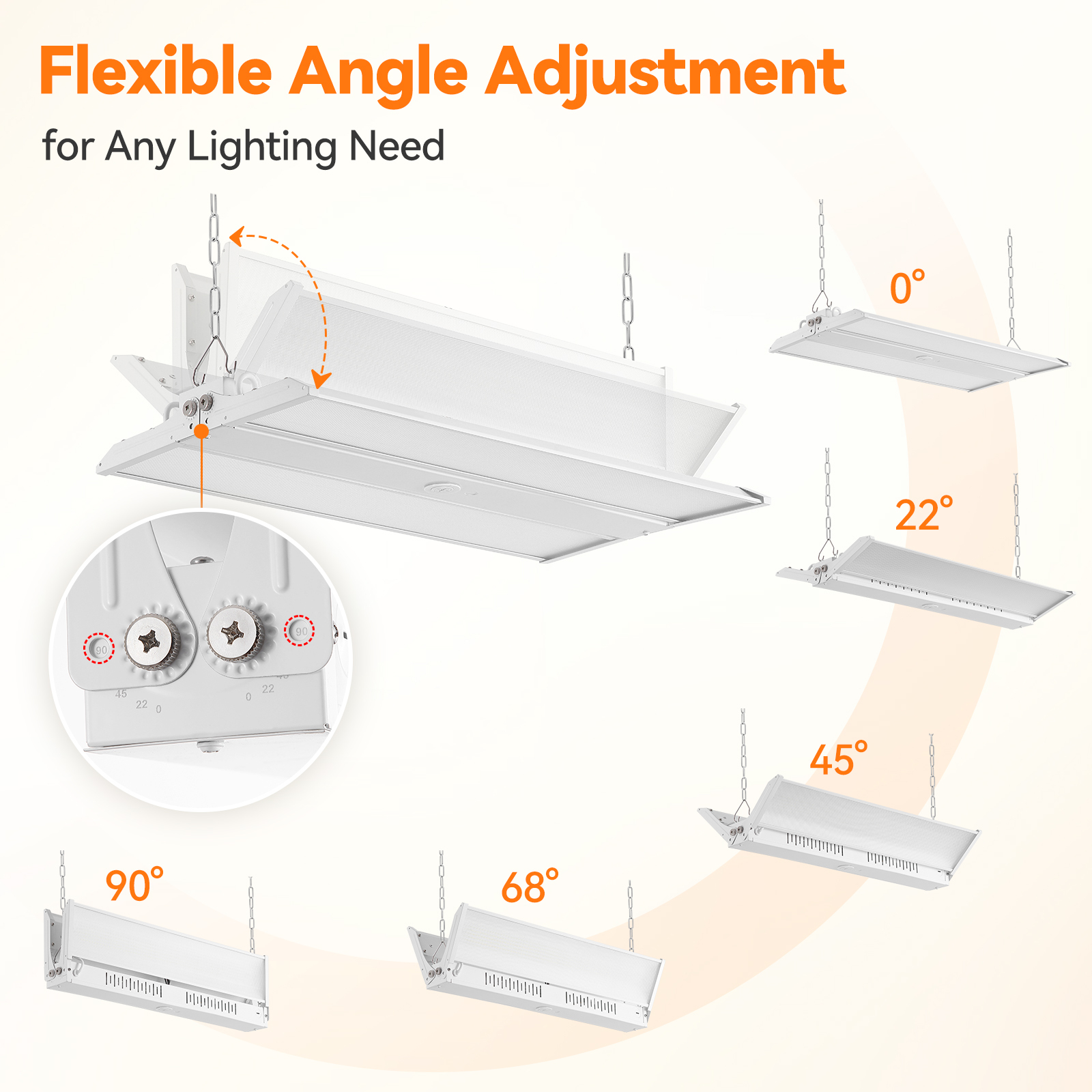 China Linear High Bay LED Light Fixtures Manufacturer DLC