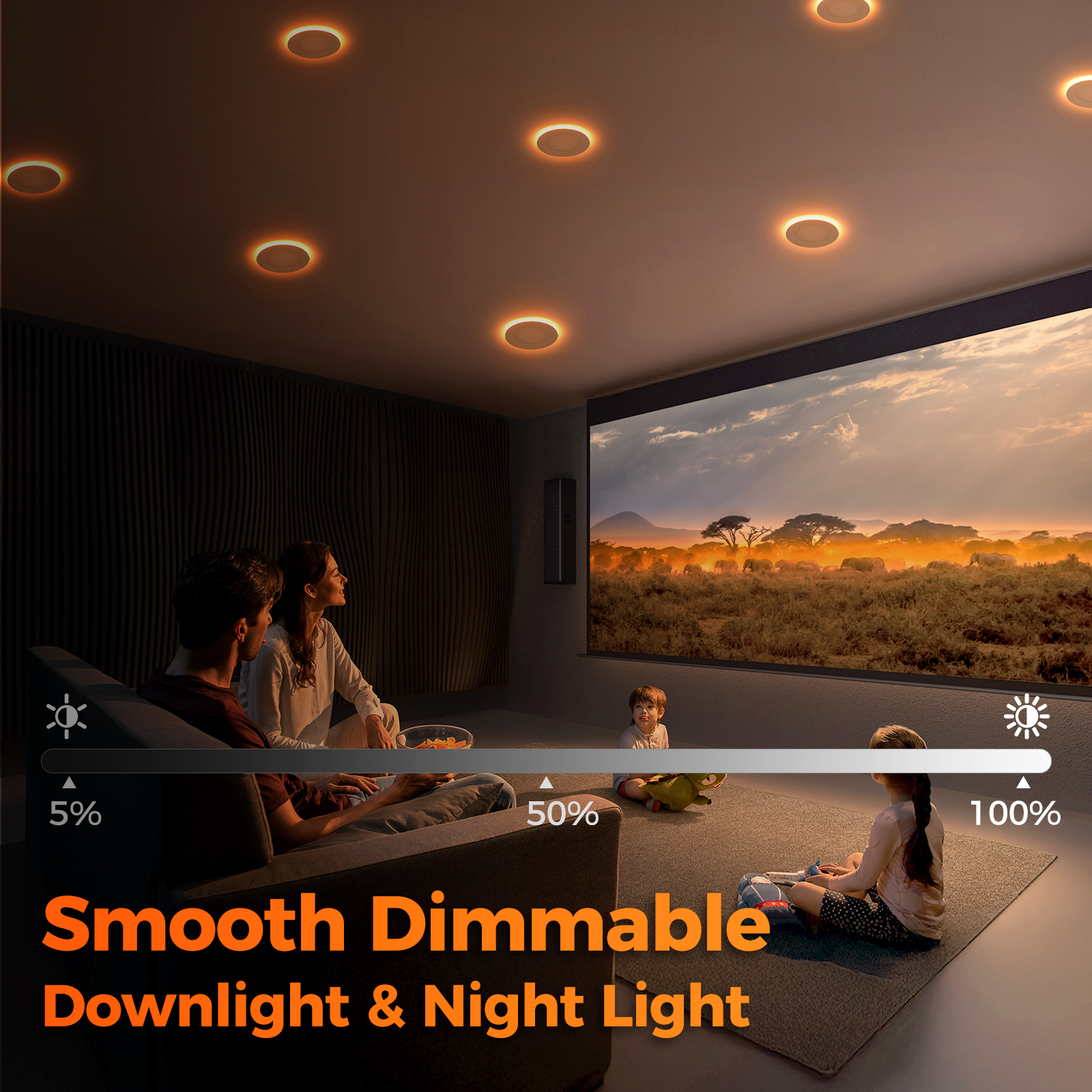 4 Inch LED Recessed Light with Night Light | OEM Factory