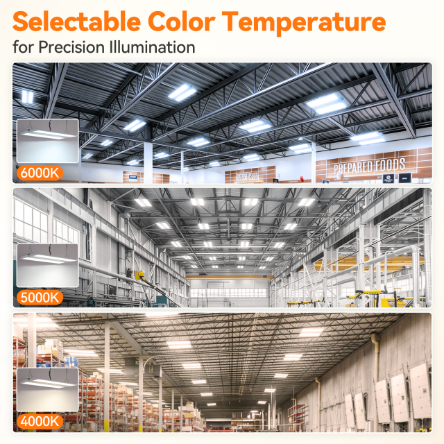 China Linear High Bay LED Light Fixtures Manufacturer DLC