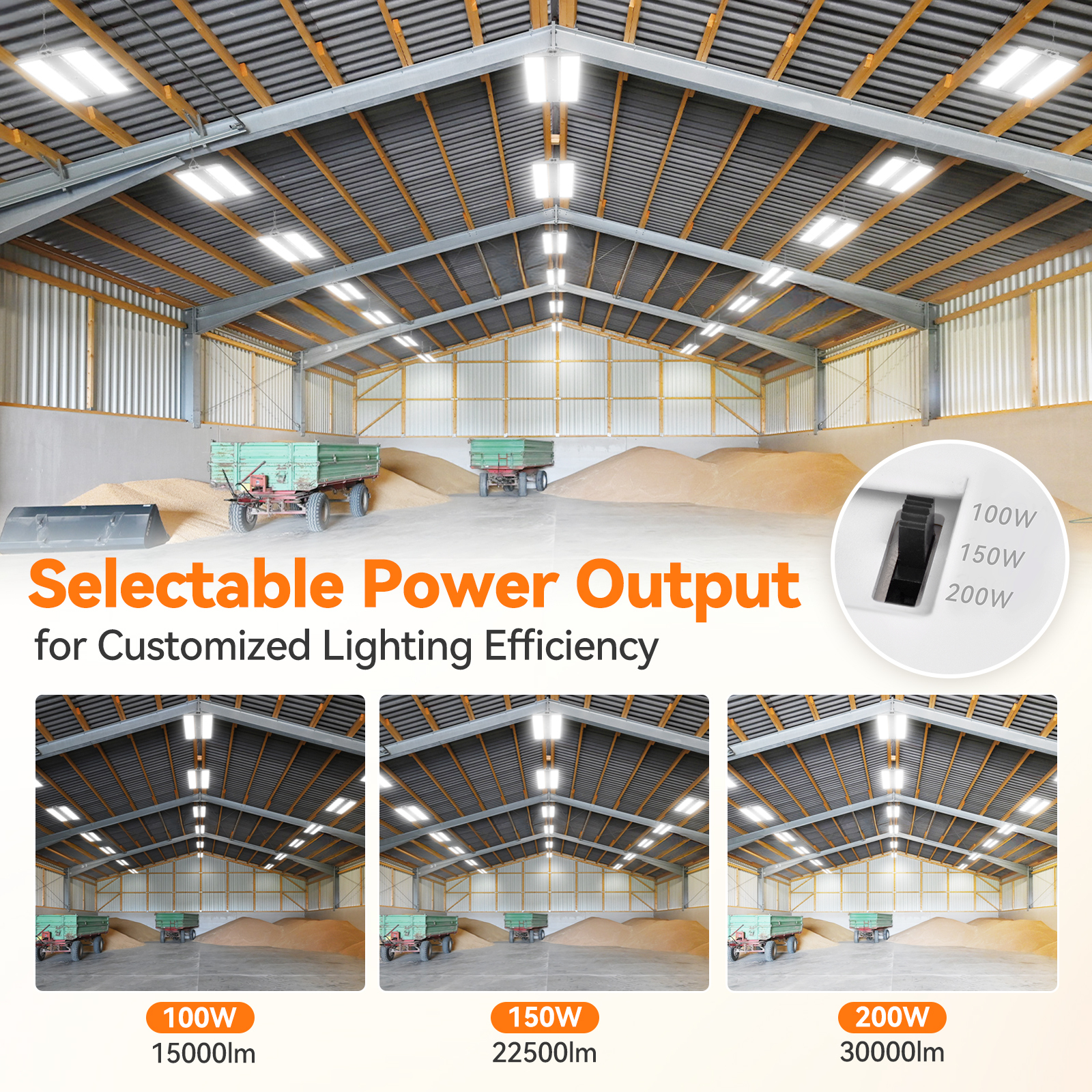 China Linear High Bay LED Light Fixtures Manufacturer DLC