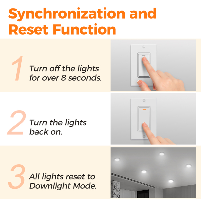 4 Inch LED Recessed Light with Night Light | OEM Factory