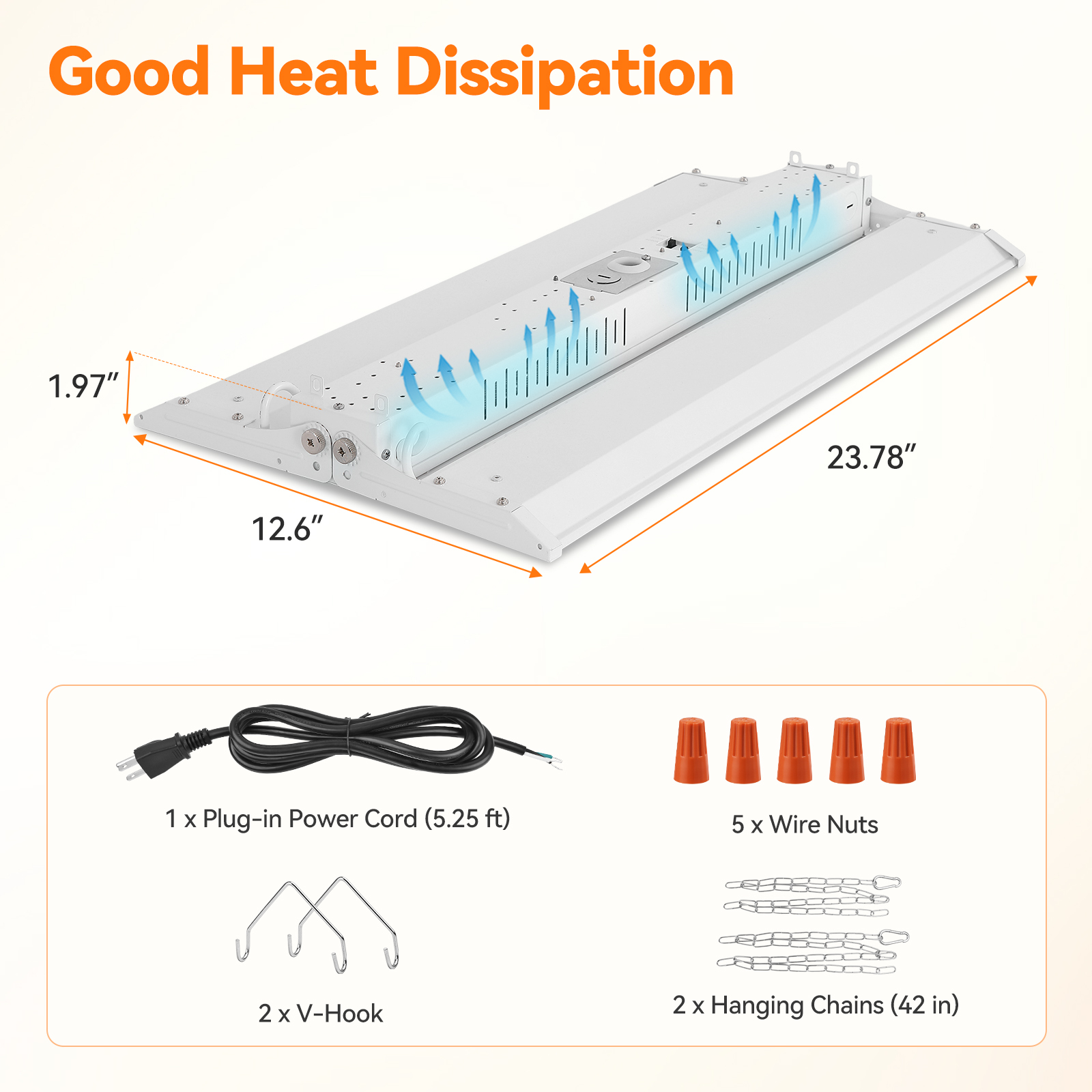 China Linear High Bay LED Light Fixtures Manufacturer DLC