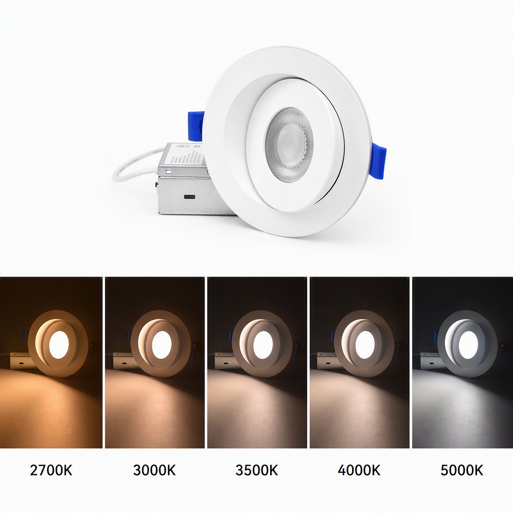 Adjustable Gimbal LED Recessed Lighting Manufacturer