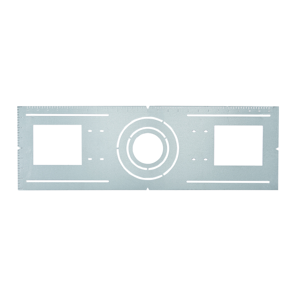 Universal Rough-In Plate for 3" 4" 6" Wafer Lights