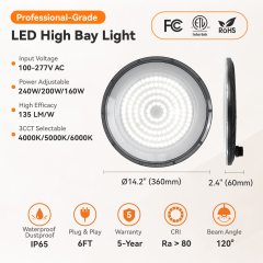 Best 240W UFO LED High Bay Light Manufacturer | ETL DLC