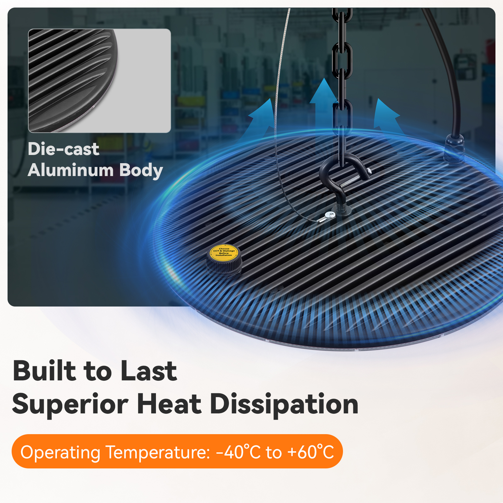 Best 150W UFO LED High Bay Light Manufacturer | ETL DLC