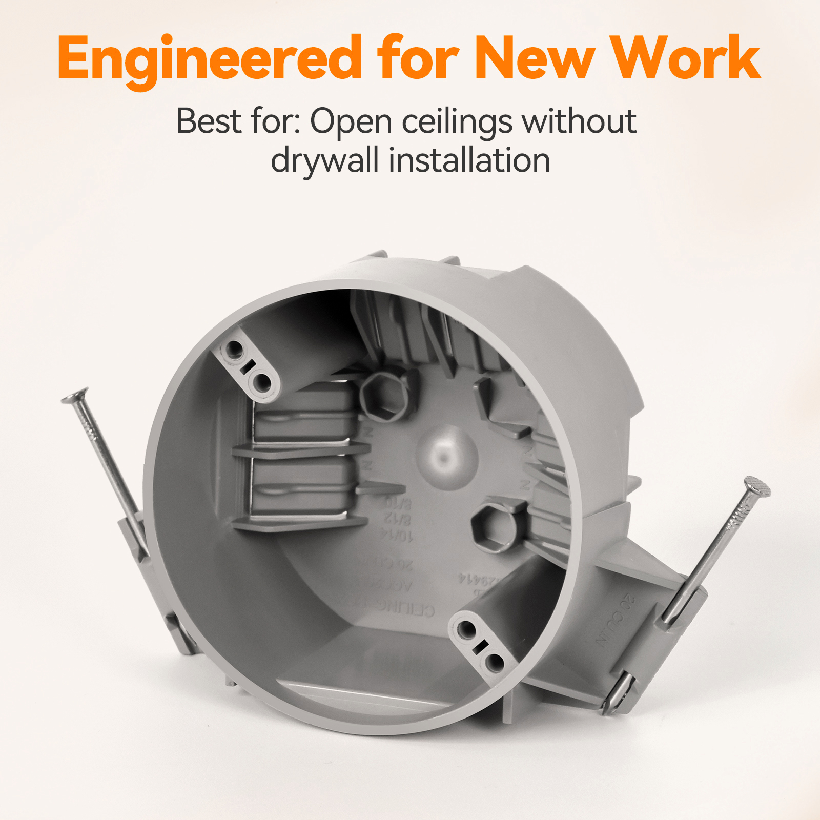 Round Ceiling Electrical Box | UL Listed OEM Factory