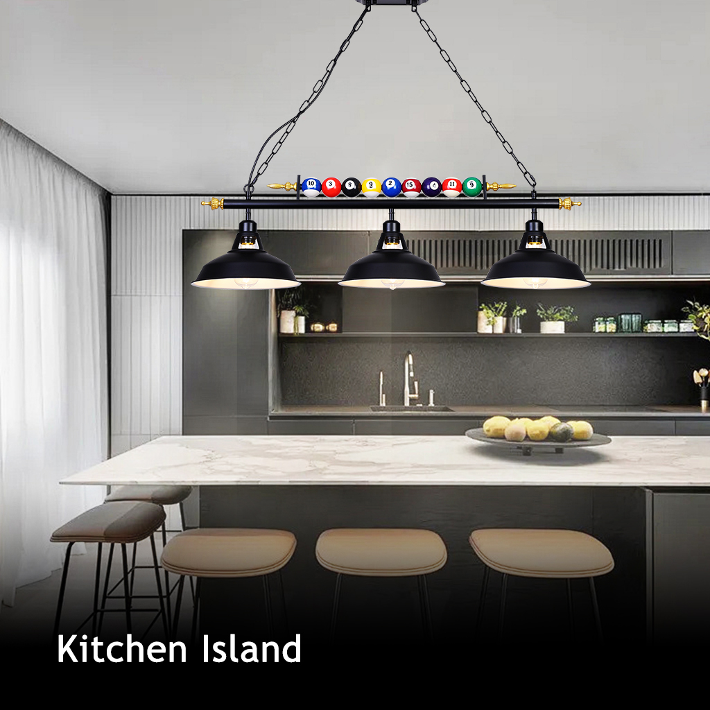OEM 3-Light Pool Table Pendant Light Manufacturer