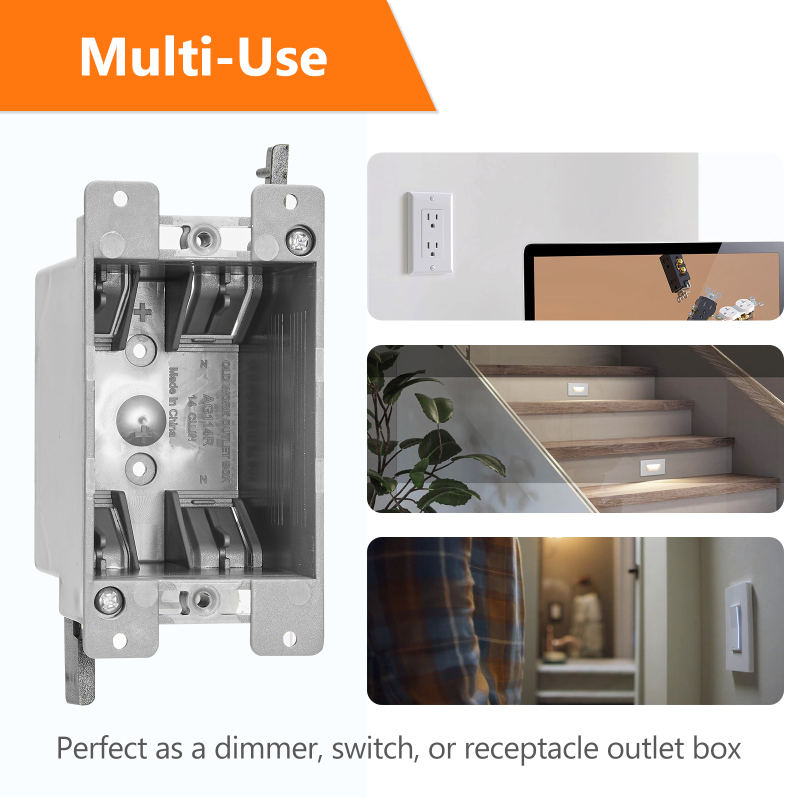 1 Gang Old Work Electrical Box | OEM Supplier