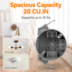 Round Ceiling Electrical Box | UL Listed OEM Factory