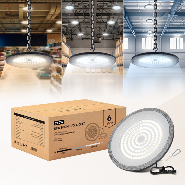 Best 240W UFO LED High Bay Light Manufacturer | ETL DLC