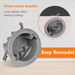 Round Old Work Ceiling Box | OEM Manufacturer