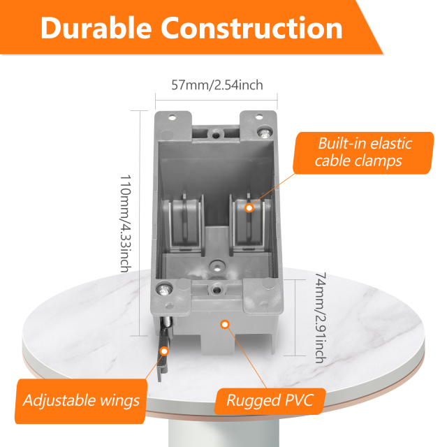 1 Gang Old Work Electrical Box | OEM Supplier